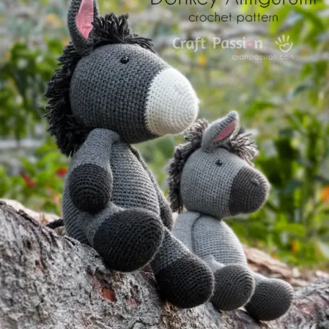 donkey amigurumi