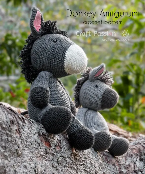 donkey amigurumi