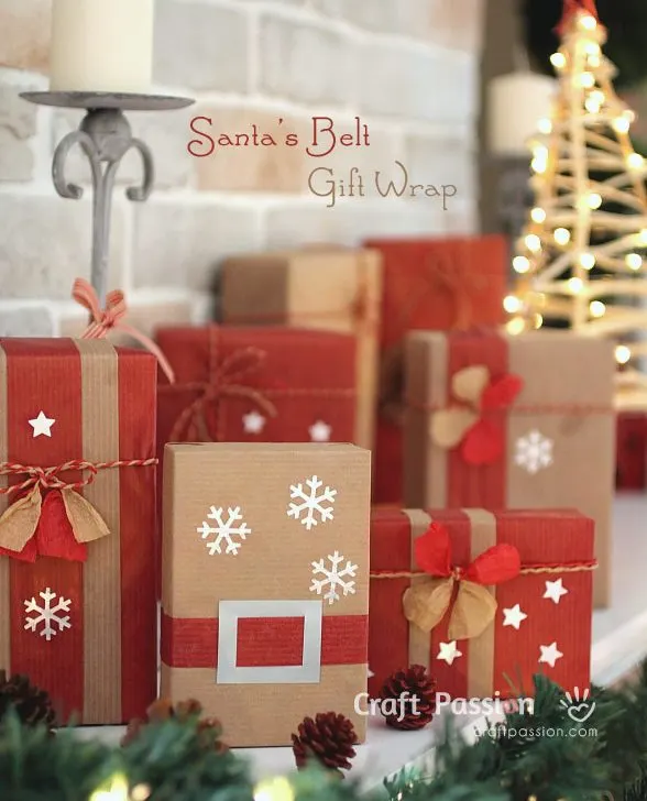 christmas gift wrapping