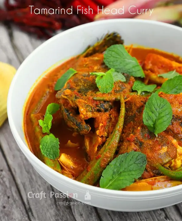 tamarind fish head curry