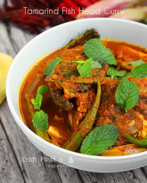 tamarind fish head curry