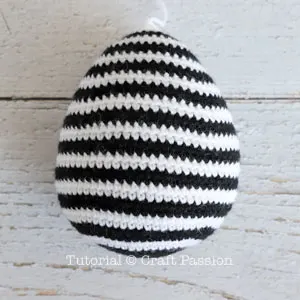 zebra amigurumi body