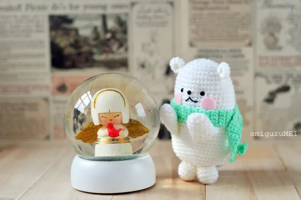 crochet polar bear