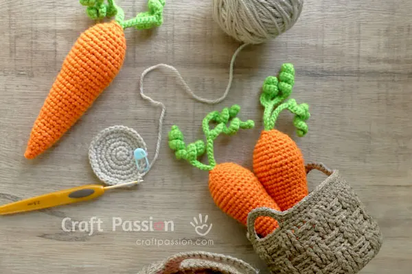 carrot crochet pattern