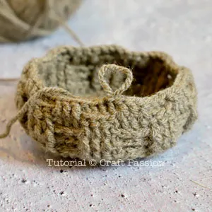 basket weave crochet pattern