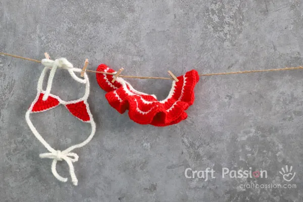 doll bikini crochet pattern
