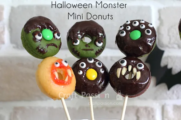 Halloween Donut Treats