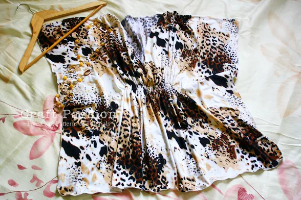 easy butterfly sleeve top sewing pattern