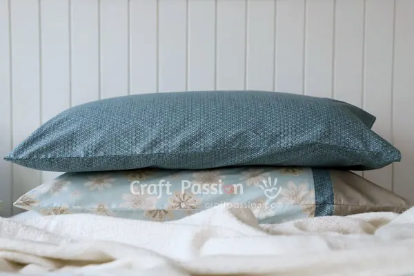 french seam envelope pillowcase