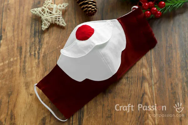 Santa Face Mask
