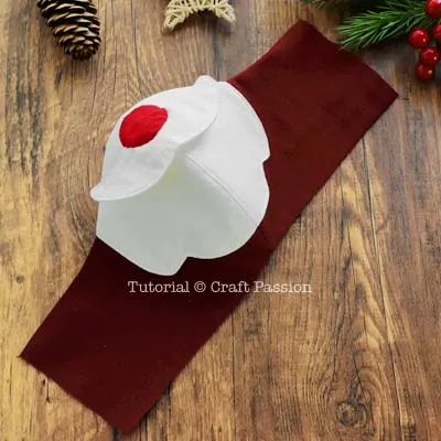santa face mask sewing pattern
