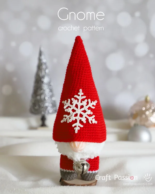 crochet gnome pattern