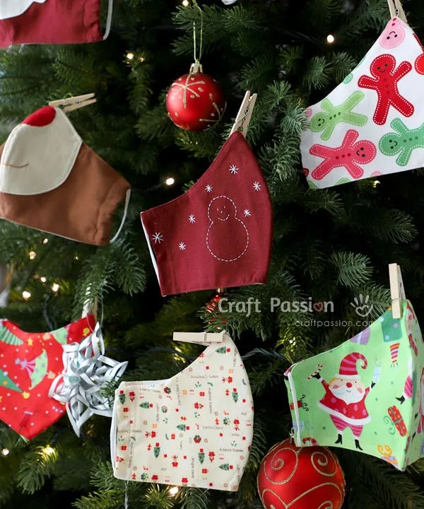 christmas face mask