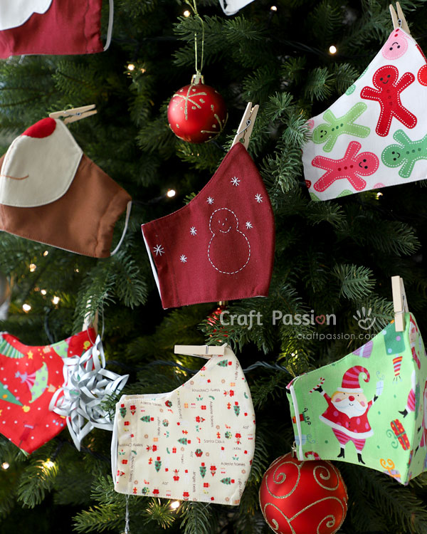 christmas face mask