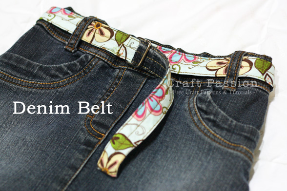 Denim Reversible Belt