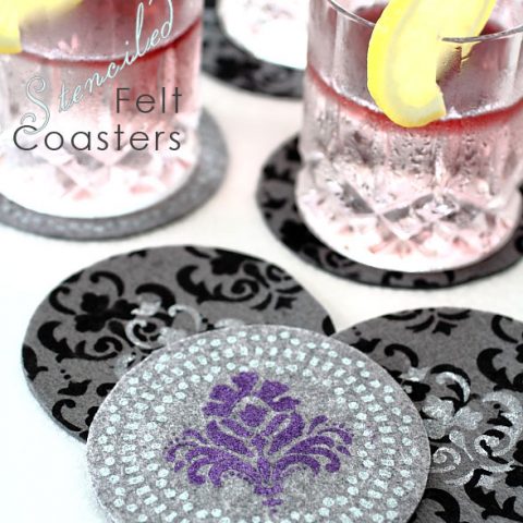 How To Make Coasters With Felt