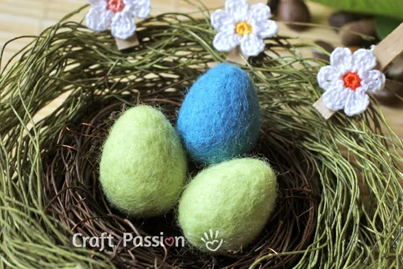 how to make felt egg