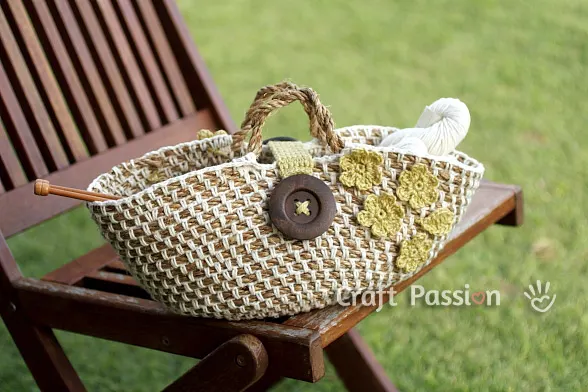 crochet basket