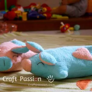 Piggy Pillow Sewing Pattern