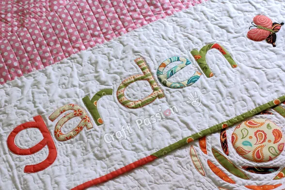 applique font