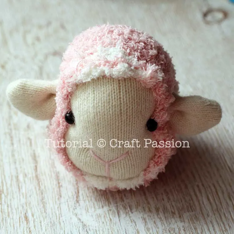 sock sheep head