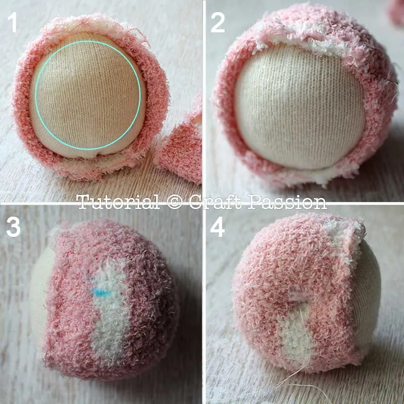 sock sheep head