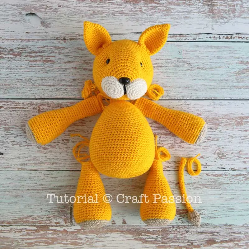 amigurumi lion