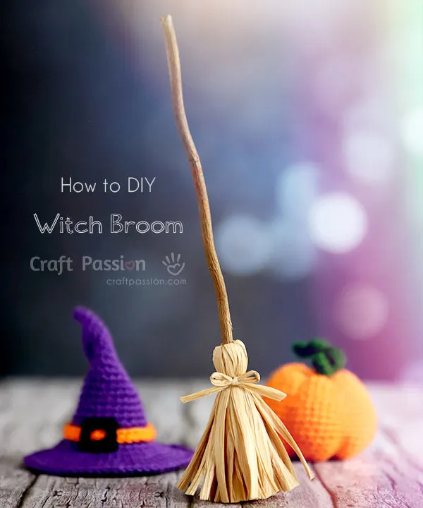 how to make witch broom