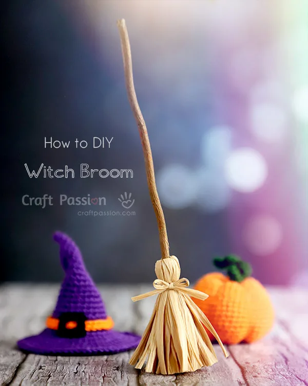 how to make witch broom