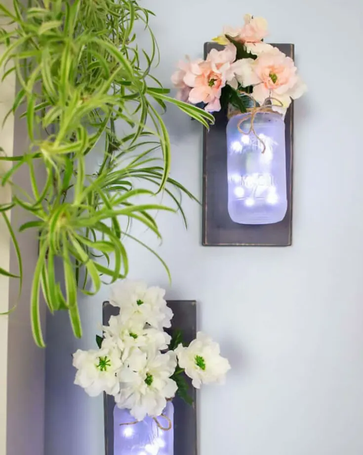 A sconce is a decorative wall light that is mounted on the wall. It is usually used in olden times with historical links. Take it out from the past and into the present with another craft from Amanda. It is sturdy and durable so don't worry about it falling!