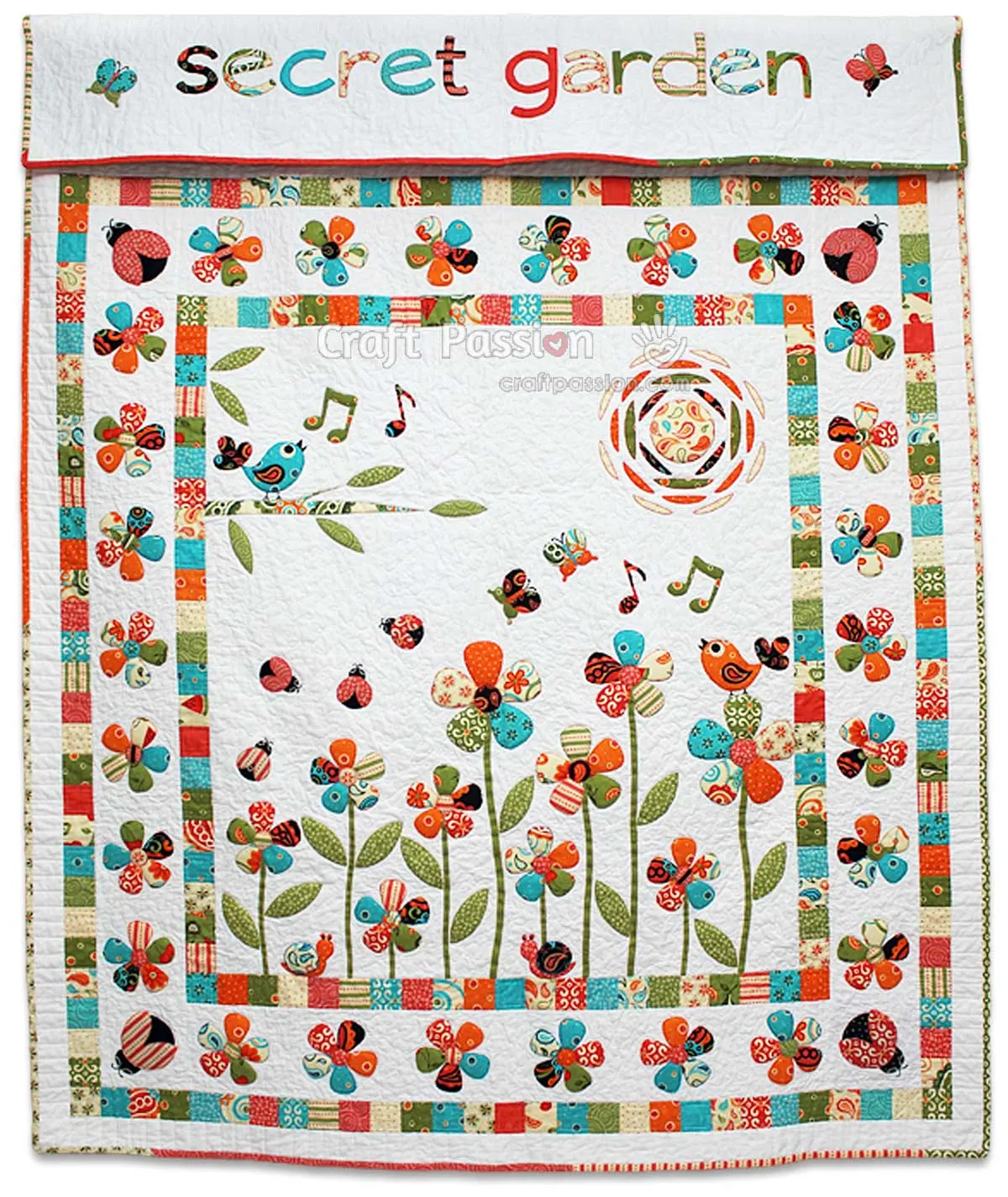 secret garden quilt pattern