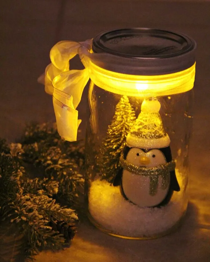 Create your very own magical Christmas scene in a mason jar. Kids and adults of all ages will love this project as who doesn&rsquo;t love a craft with a magical charm to it? All you need is a few supplies from the dollar store and some Christmas themed trinkets to get started.