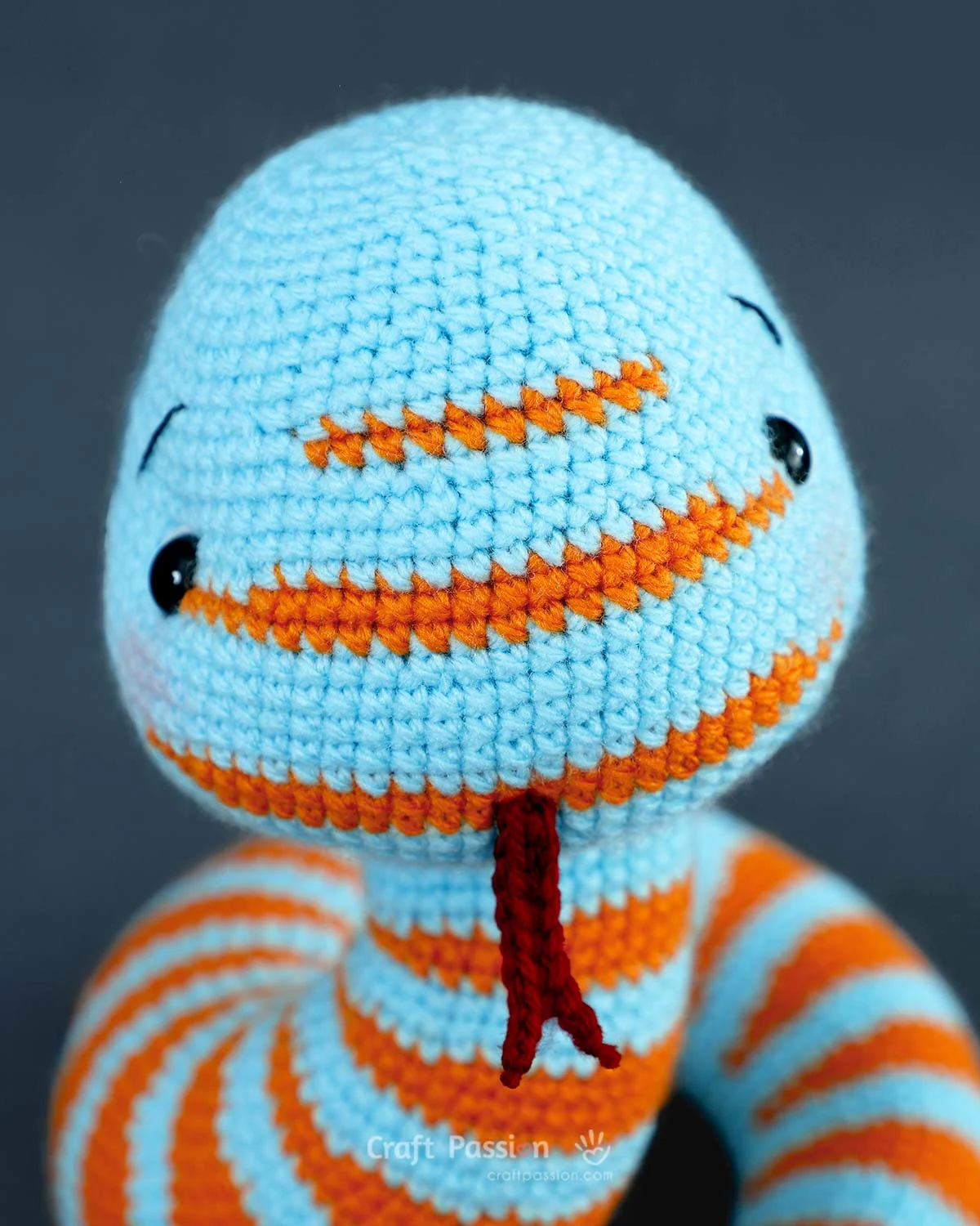 With that bold forked tongue and loads of charm, Suki the amigurumi snake is just too fun to skip&mdash;definitely a must-make for your crochet list!