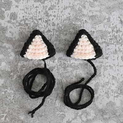 crochet cat ears