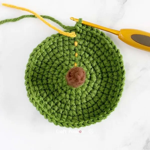 Step 2: Begin the Tree Body

Switch to green yarn. Continue crocheting in rounds, increasing evenly to shape the base of the tree.