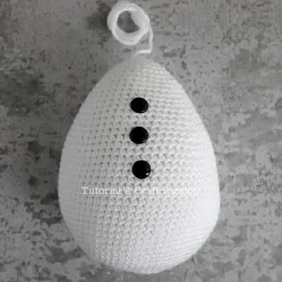 crochet snoman boddy