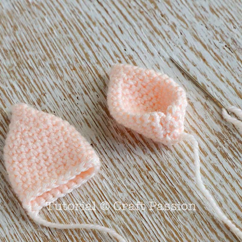 ami unicorn ear 1 800 amigurumi ear pattern