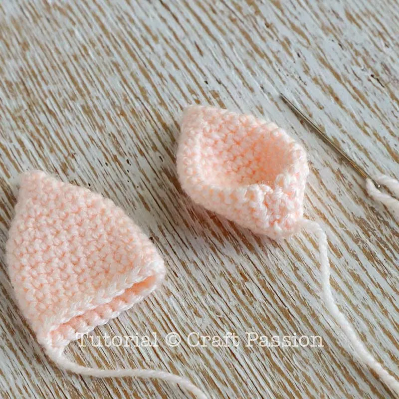 amigurumi ear pattern