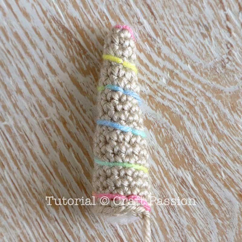 ami unicorn horn 2 800 amigurumi horn pattern
