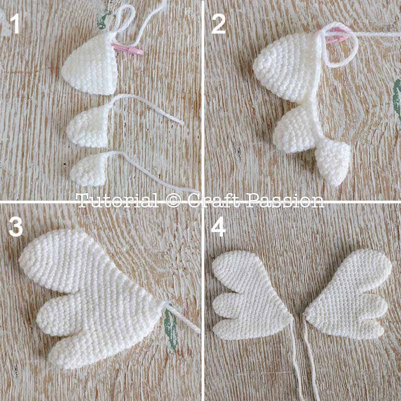 ami unicorn wings 800 amigurumi wings pattern