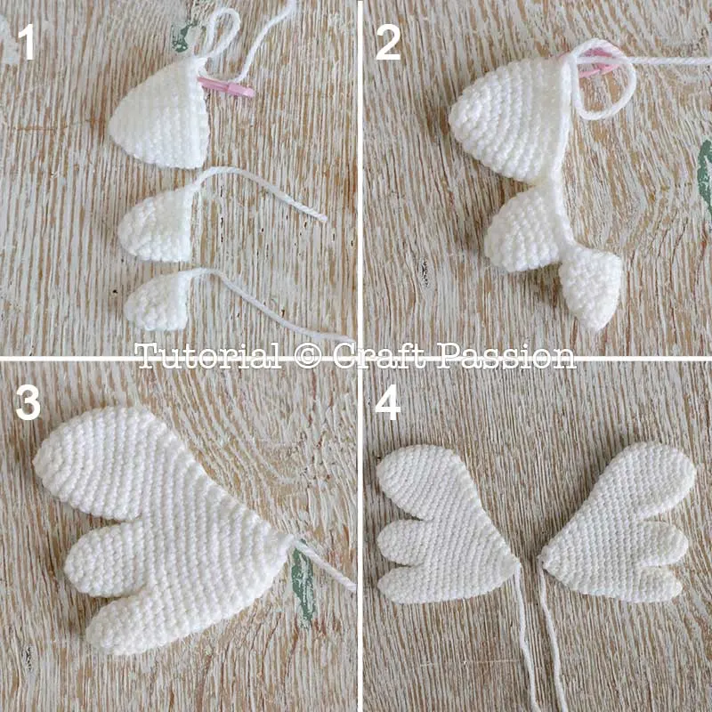 amigurumi wings pattern