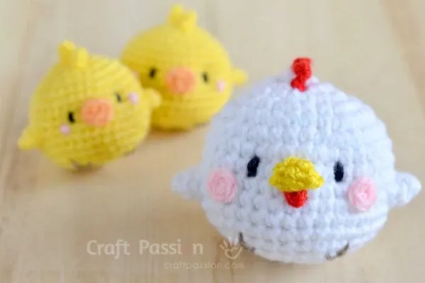easter chicks amigurumi