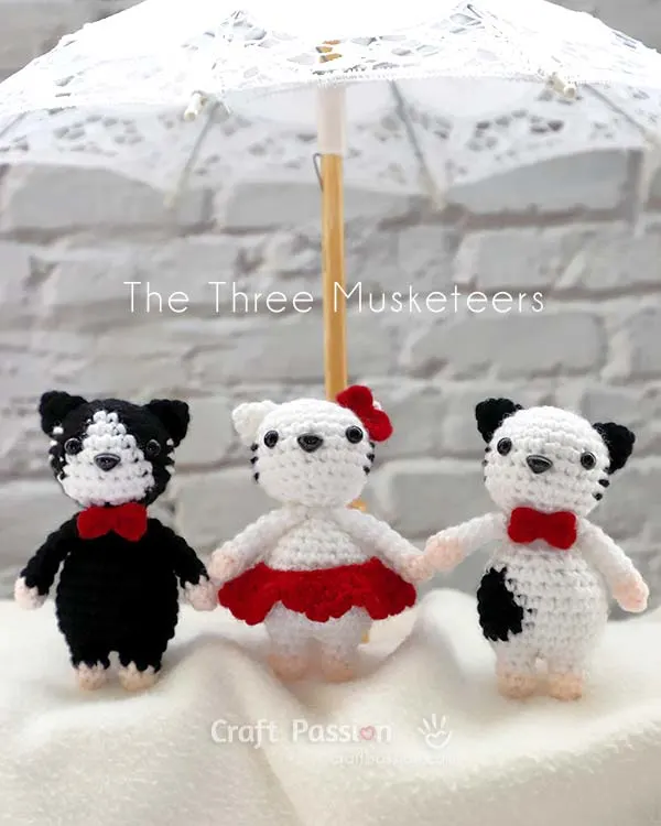 easy kitten crochet pattern