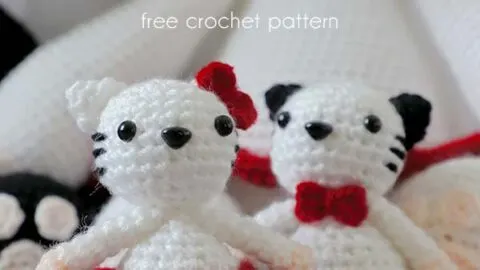 amigurumi kitten cat