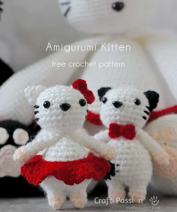 amigurumi kitten cat