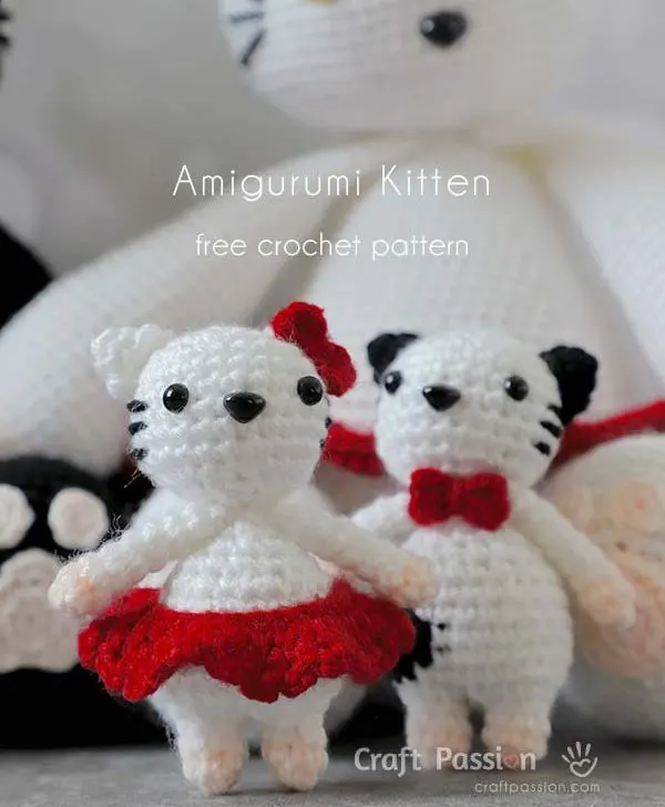 amigurumi kitten cat