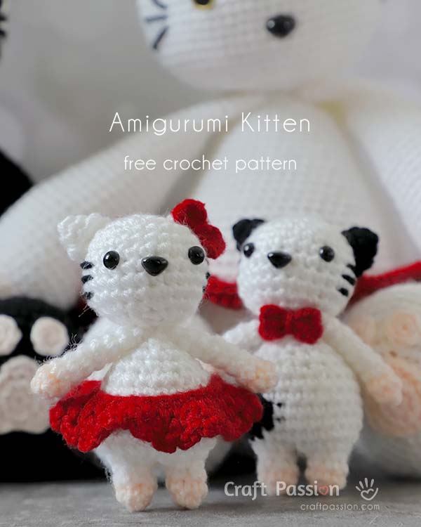 amigurumi kitten cat