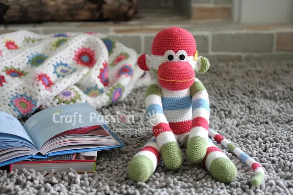 crochet monkey