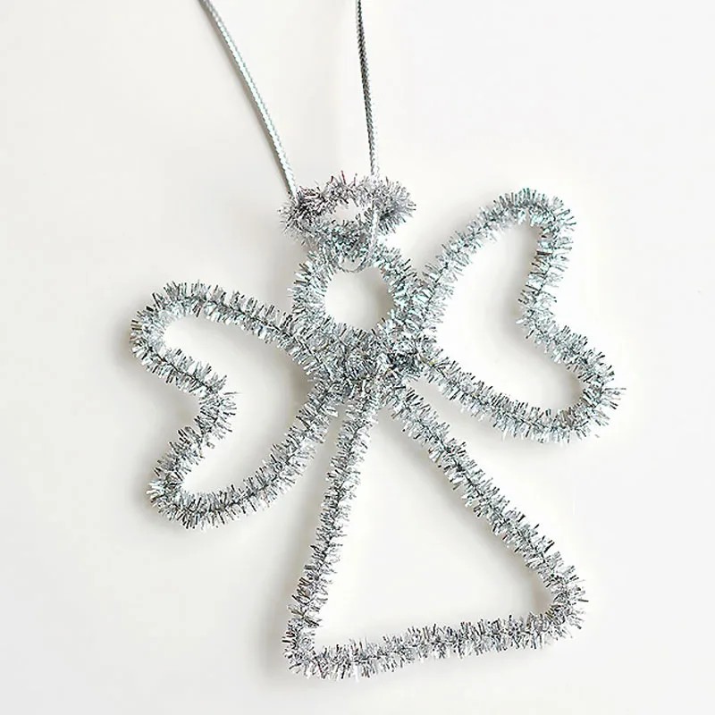 Make your own Christmas angel ornament using pipe cleaners. Check out the other ornament crafts by One Little Project. There's no limit to the festive designs you can create from snowflakes to angels using pipe cleaners.