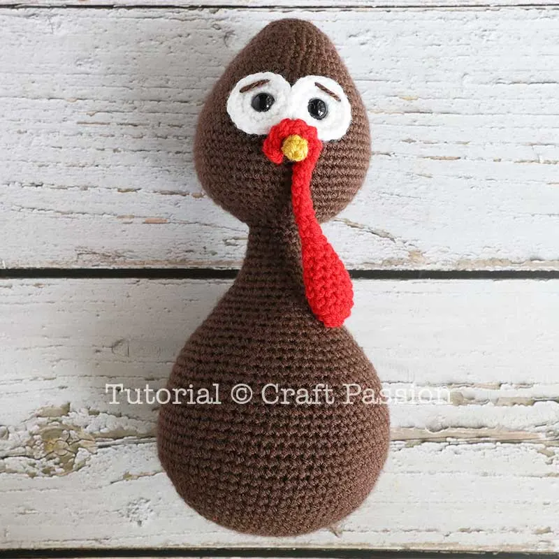 turkey amigurumi